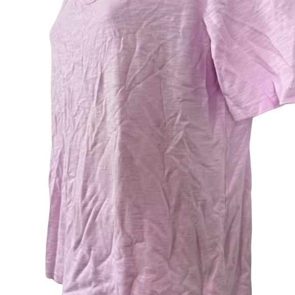 Chicos The Ultimate Tee Womens Lavender V-Neck Modal Cotton T Shirt sz 0 / S - Picture 9 of 16